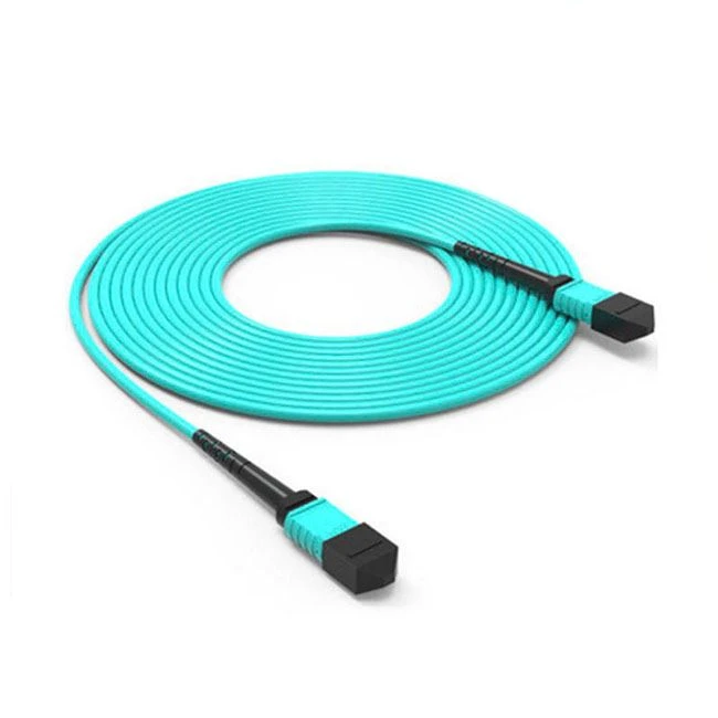 MPO Vrouwelijke 12 Vezels OM3 50/125 Multimode Trunk-kabel